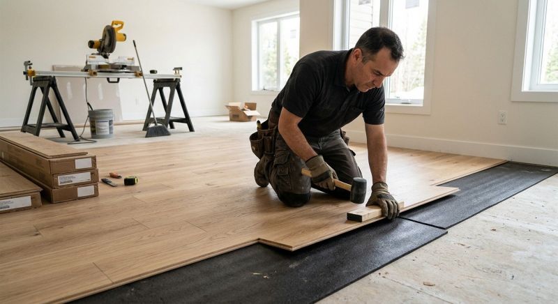 Engineered Wood Installation in Carlsbad, CA