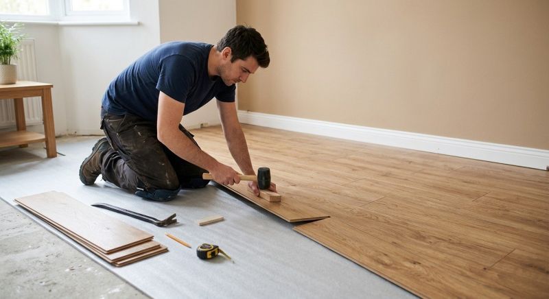 Laminate Floor Installation in Fallbrook, CA