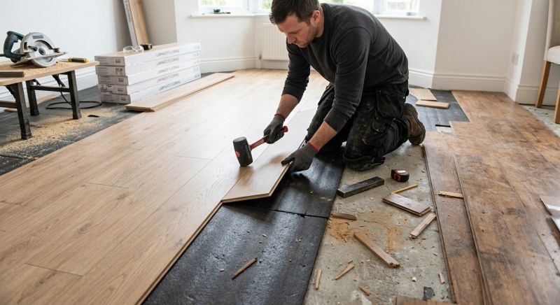 Laminate Floor Installation in San Diego, CA