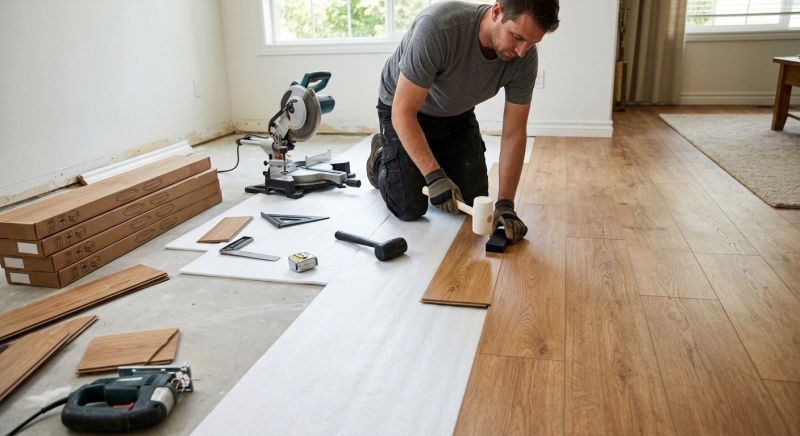 Laminate Floor Replacement in La Jolla, CA