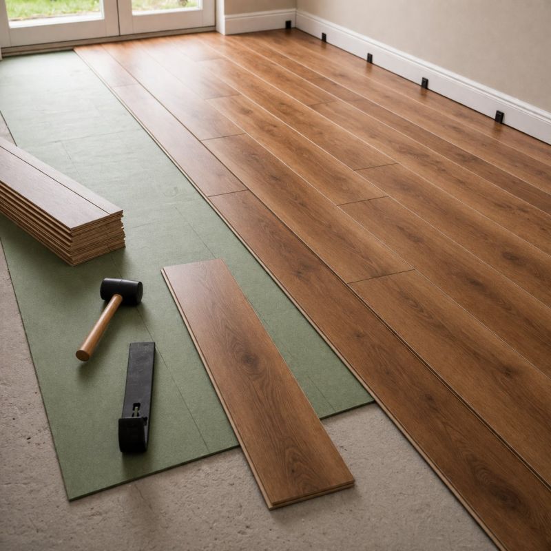 Laminate Floor Replacement in Rancho Santa Fe, CA