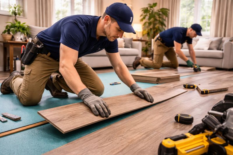 Laminate Floor Replacement in San Diego, CA