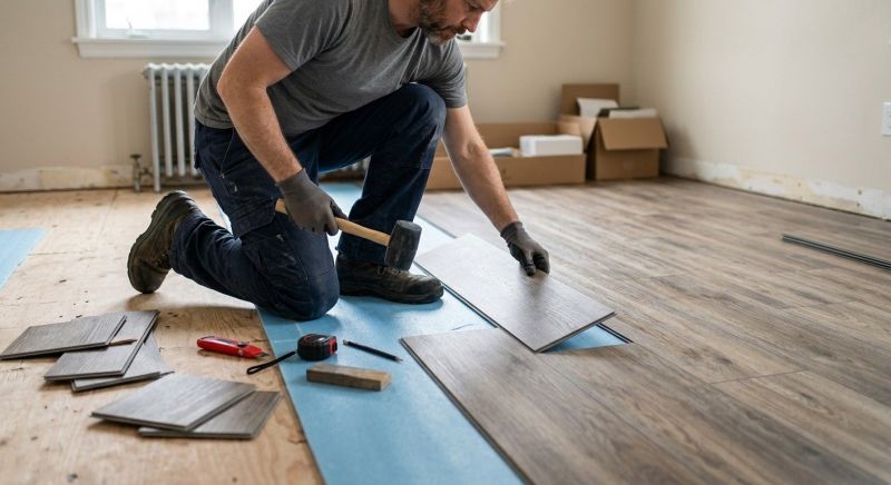 Linoleum Floor Installation in La Jolla, CA