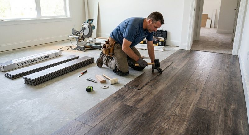 Linoleum Floor Installation in Carlsbad, CA