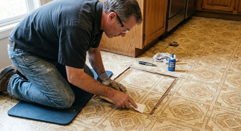 Linoleum Floor Installation in Pala, CA