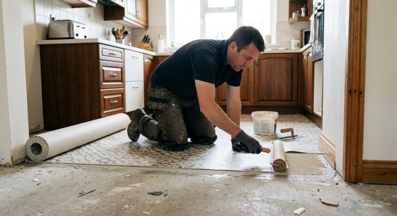 Linoleum Flooring Replacement in Carlsbad, CA