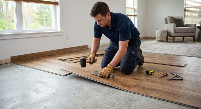 Luxury Vinyl Tile Installation in Valley Center, CA