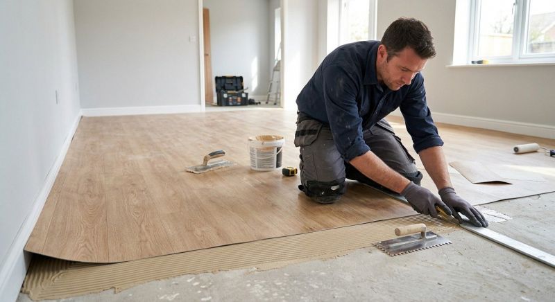Sheet Flooring Installation in Escondido, CA