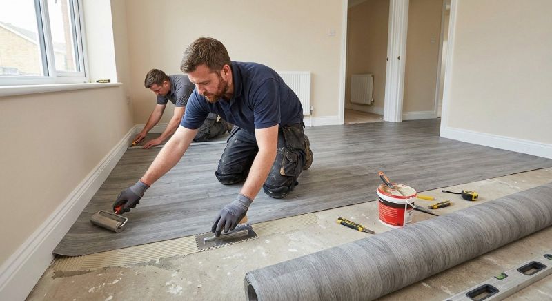 Sheet Flooring Installation in Santee, CA