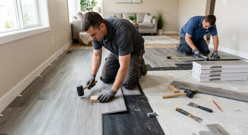Vinyl Flooring Installation in Escondido, CA