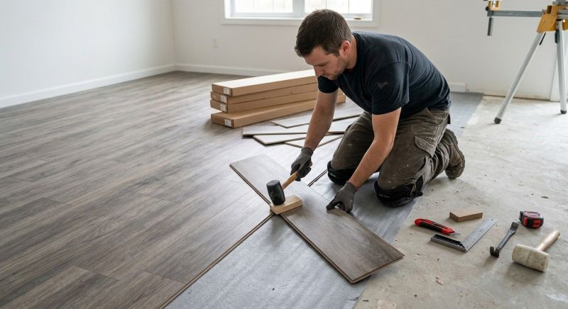 Vinyl Flooring Installation in Poway, CA