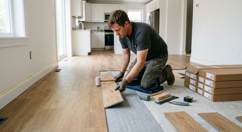 Vinyl Flooring Installation in Solana Beach, CA